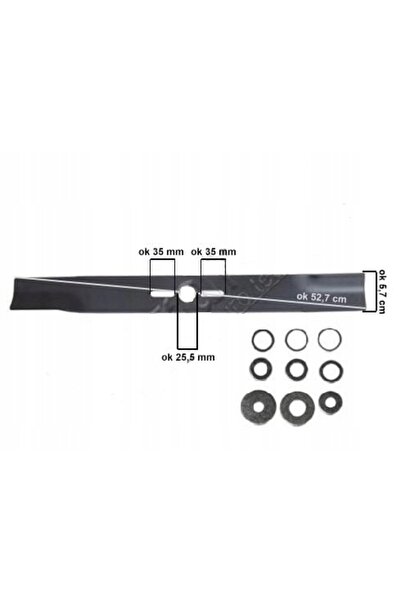 NO BRAND CUȚIT DE TĂIȚIAT IARBĂ 50CM UNIVERSAL DREPT CU PADURI