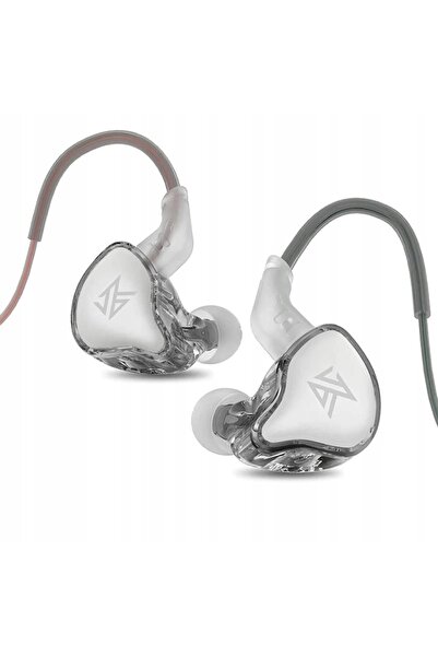NO BRAND KZ EDCX MONITOARE IN-EAR HI-RES IEM DD 10mm - ARGINTIU