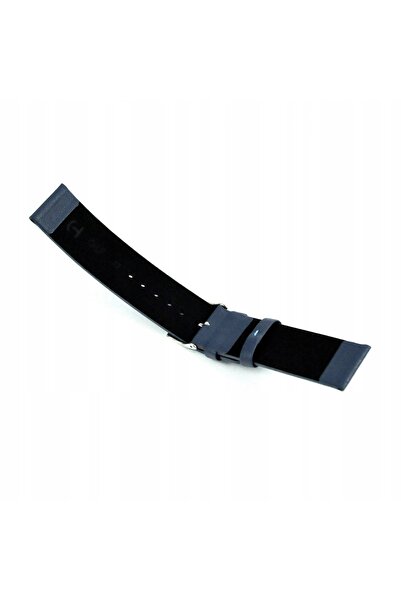 NO BRAND HORIDO 1158 - ALBASTRU MARIN - 20mm - Curea de ceas din piele