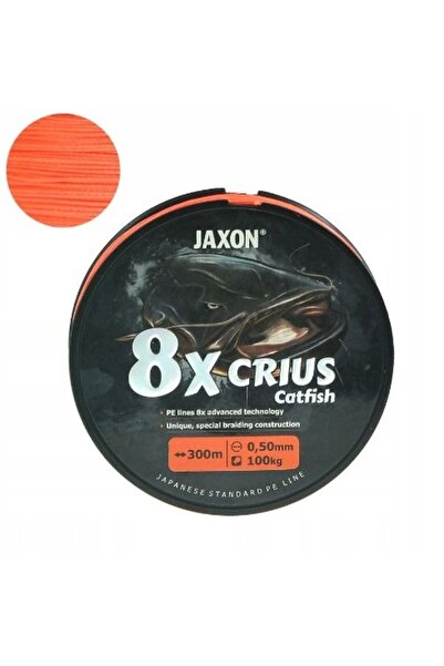 NO BRAND Fir împletit Sumowa Jaxon Crius 8x Portocaliu pentru Somn 0.50mm Peș...