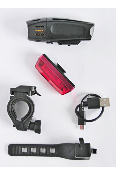 NO BRAND Set de lumini XC-241238 USB față + spate 300/35 lm