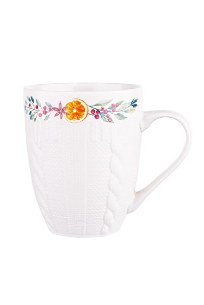 NO BRAND Set de căni de Crăciun, 6 piese, 330 ml, Altom Design, Ceai de iarnă