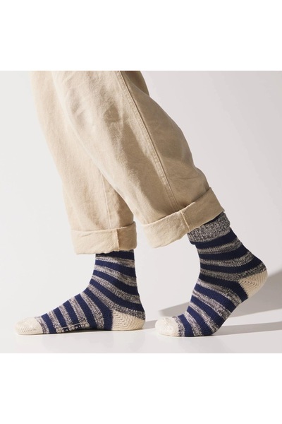 NO BRAND SEALSKINZ șosete Banham din bambus, bleumarin, L / 43-46