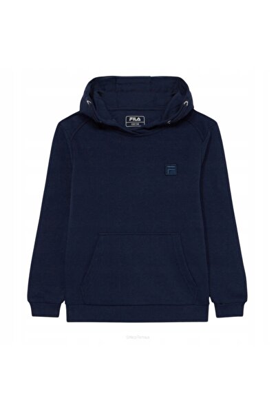 FILA Hanorac Sweathoody Roy pentru copii juniori, de tenis, albastru marin, 8...