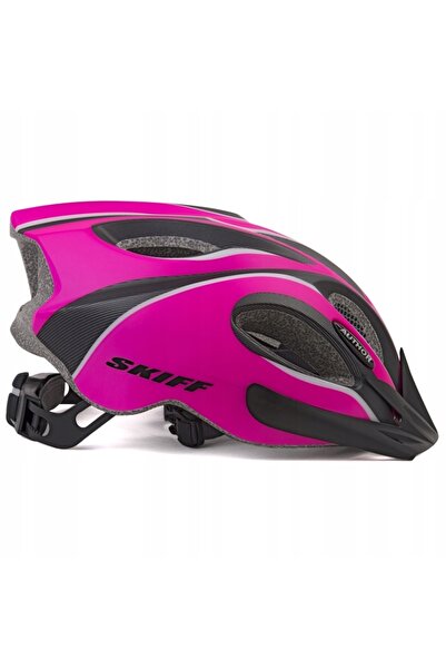 NO BRAND AUTHOR SKIFF Cască de bicicletă cu tehnologie In-Molding 58-62cm roz...