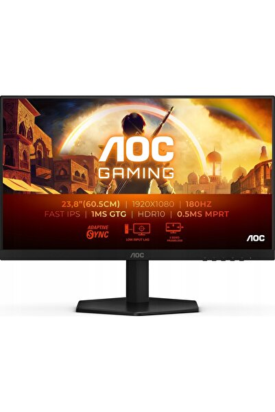 Aoc Monitor 24G42E 23.8 inci 180Hz Fast IPS HDMI DP