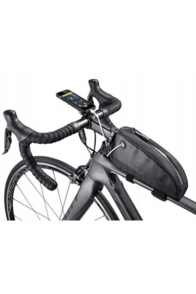 NO BRAND TOPEAK GEANTĂ MARE NEAGRĂ PENTRU CADRU DE BICICLETĂ, TIP REZERVOR DE...