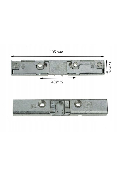 NO BRAND Mâner cu zăvor pentru ușă de balcon WinkHaus, din aluminiu