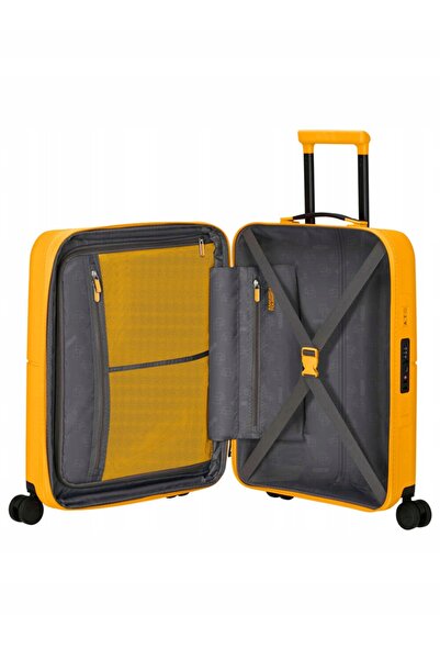 American Tourister Valiză de cabină DashPop EXP - galben auriu