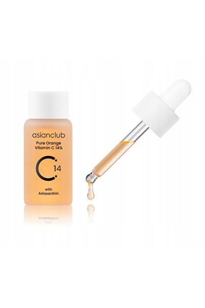 NO BRAND Asian Club - Pure Orange Vitamin C 14%, 15 ml - Ser antirid