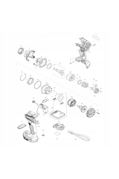 NO BRAND MAKITA BIJAK CHEIE DE IMPULS DTW300 DTW301 DTW302 ORIGINAL 327572-3