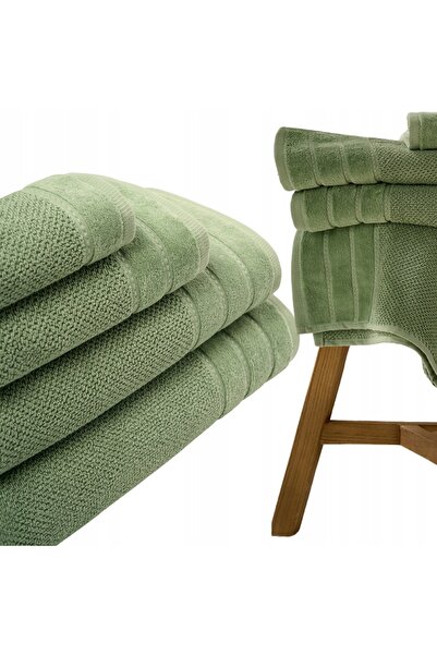 NO BRAND Prosop de baie 100x150, culoare fistic, bumbac 100%, LOREN