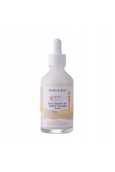 NO BRAND Mary&May Rice niacină 10% Ser Triplu Vitaminic 80 ml - Ser Iluminator
