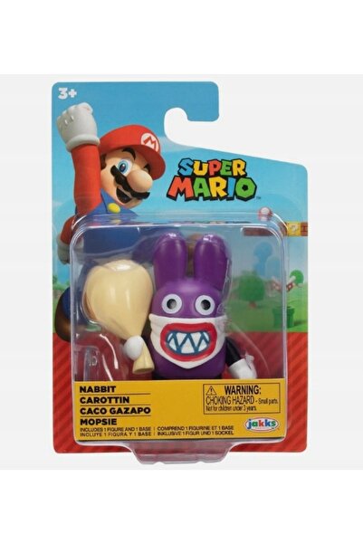 Jakks Pacific Figurină Super Mario Nabbit cu Geantă 43102