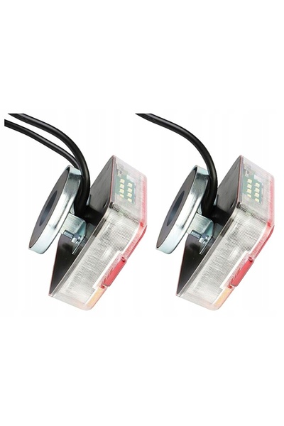 NO BRAND Set de lămpi spate LED, cu prindere magnetică, cablu de 7,5m și mufă...