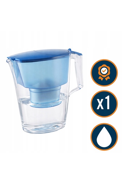 Aquaphor Set carafă Time 2.5L + 3 filtre Maxfor Plus albe