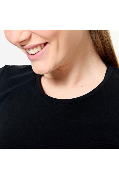 NO BRAND Tricou pentru yoga și pilates Domyos Breathe