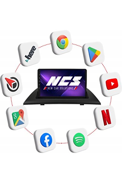 NO BRAND NCS ZQ9 RADIO AUTO BMW X3 E83 2003-2010 NAVIGAȚIE ANDROID 8GB LTE