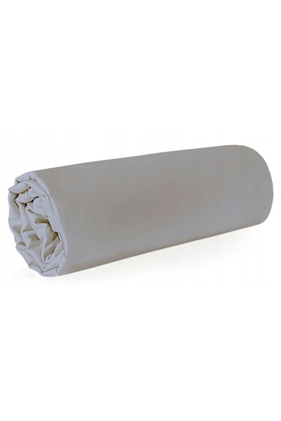 NO BRAND Cearșaf cu elastic Eurofirany din satin 160 x 200 cm GRI