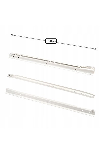 NO BRAND 2 x SET - GHIDAJ CU RULMENTE PENTRU MOBILIER FGV ALB PENTRU SERTARE ...