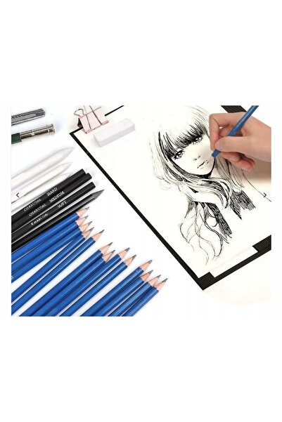 verk group Set profesional de materiale de artă pentru schițe și desen 32 în ...