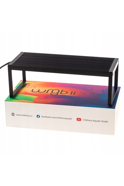 NO BRAND Lumină LED neagră pentru acvariu, 1200lm, 30 - 45cm, RGB, 23W