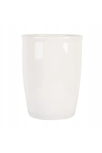 NO BRAND Pahar de baie pentru periuțe de dinți, ceramică albă, LE BAIN