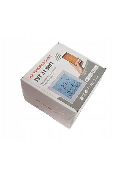 NO BRAND Termoregulator tvt 31 WiFi 230V 16A IP20 încastrat alb thermoval