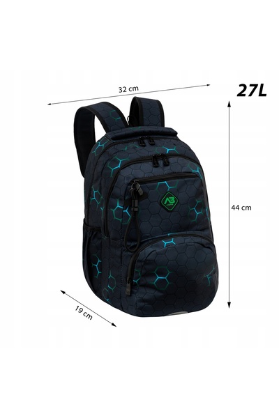 NO BRAND Astra ABAG GREEN ELEMENT rucsac școlar pentru băieți