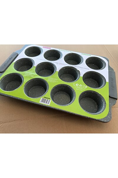 Kamille BABECZEK MUFFINEK 12 tavă de copt gri 38 x 26 cm