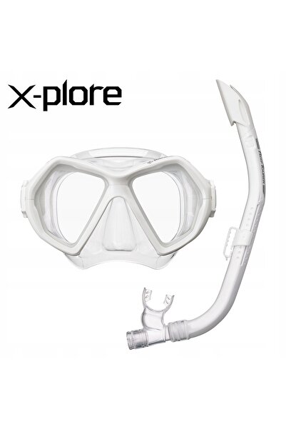 NO BRAND TUSA RT set TRAVEL COMBO mască și tub de snorkeling