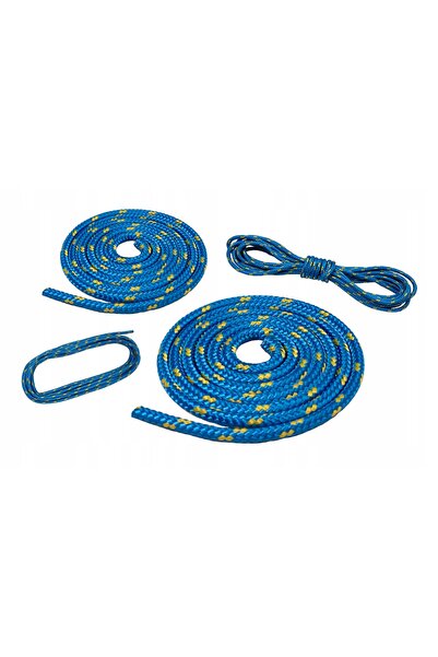 NO BRAND Frânghie împletită din polipropilenă, rezistentă, albastră, 5mm, 100...