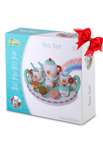 NO BRAND Set de ceai din lemn pentru copii RK-869 Ricokids