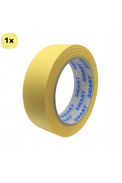 NO BRAND 19mm X 50m (1 bucată) Bandă de mascare din hârtie pentru vopsit cu p...