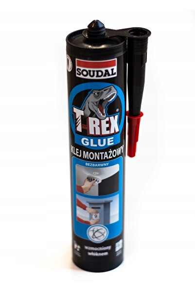 Soudal ADEZIV TRANSPARENT 310G T-REX - ADEZIV 380 TRANSPARENT