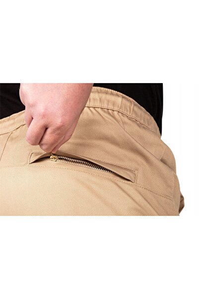 NEO Tools Pantaloni de lucru outdoor tip jogger, Dobby, bej, mărimea XL, 81-2...