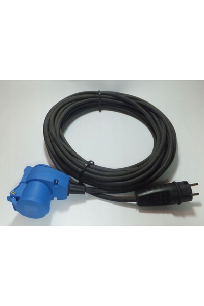 NO BRAND Cablu prelungitor pentru rulotă 50m 3x1.5 Schuko