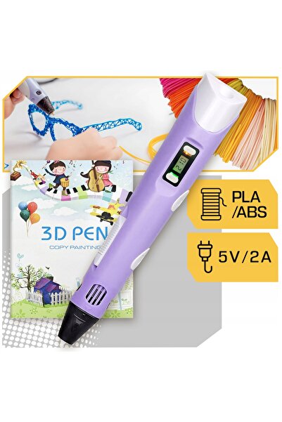 NO BRAND Imprimantă 3D tip stilou pentru copii, Kit stilou, rezerve FILAMENT ...