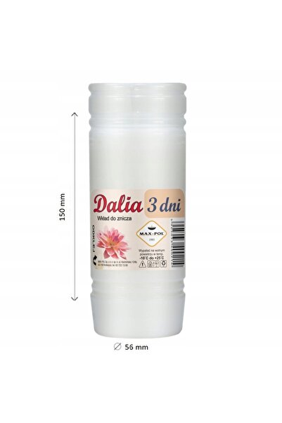 NO BRAND Ceară de parafină clasică, reumplere pentru încălzitoare, Dalia, pac...