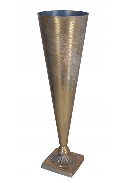 NO BRAND Bază de vază pentru aranjament, aurie, de nuntă, 14x49cm