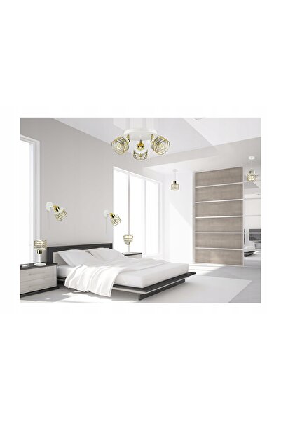 NO BRAND Lampă de tavan, candelabru GLAMOUR, auriu, crom, cupru