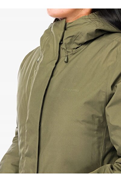 Patagonia Geacă de puf pentru femei Stormshadow Parka - verde basin M