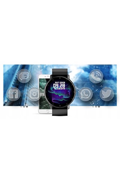 Gravity Smartwatch GT1-3 negru