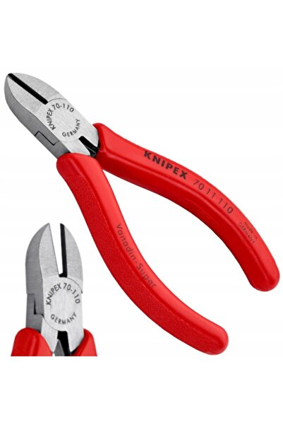 Knipex Clește tăietor lateral, tăietor de PVC, fosfor 70 11 110