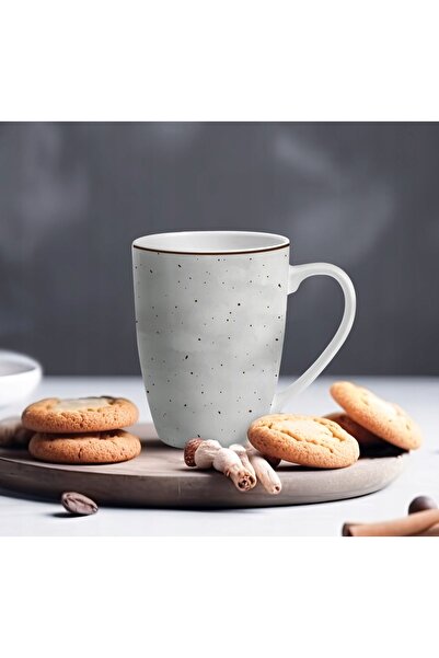 NO BRAND MG HOME Set de cești din porțelan Antico, 6 piese x 360 ml, pentru c...