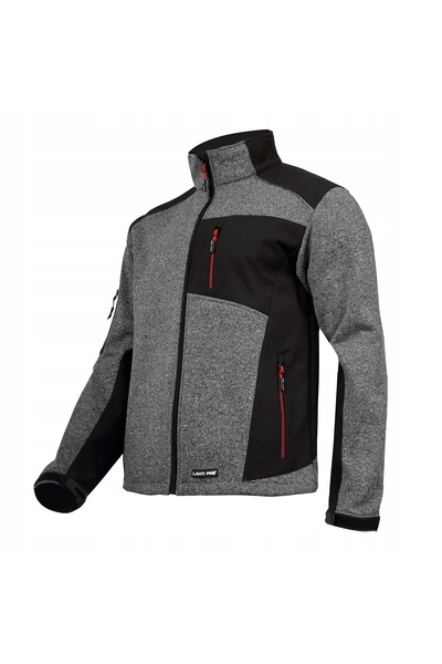 NO BRAND Jachetă softshell, gri-negru CE KAT.I L40920 Lahti Pro-S