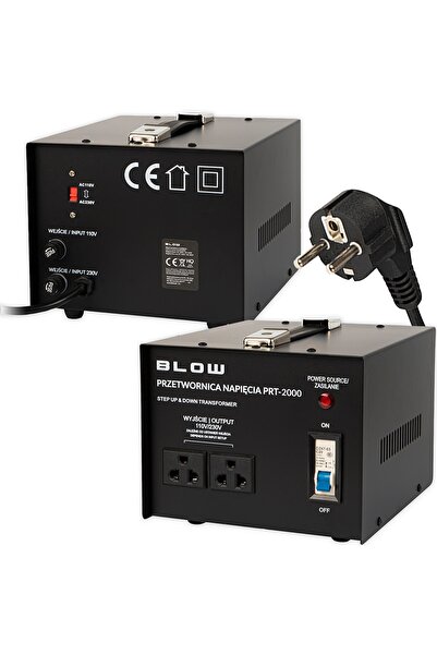 NO BRAND CONVERTOR DE TENSIUNE 110V 230V 2000W TRANSFORMATOR
