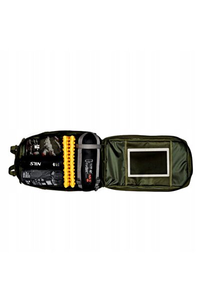 NO BRAND Rucsac turistic 45 L, tactic, militar, pentru munte și drumeții, verde