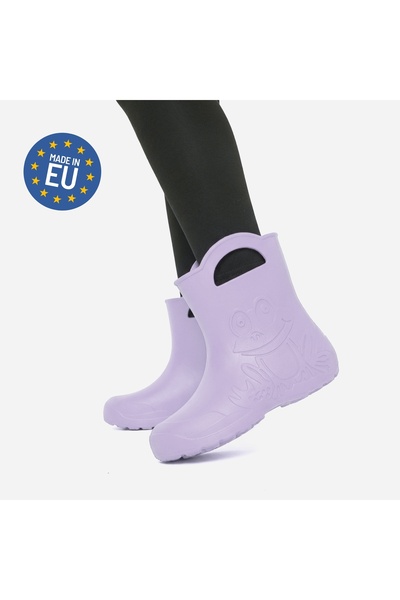 NO BRAND Ladeheid cizme de ploaie din spumă EVA pentru femei LA-FrogW Mov 36-37