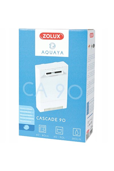NO BRAND ZOLUX AQUAYA Filtru Cascade 90 alb, filtru cascadă pentru acvariu